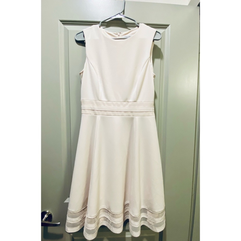 Calvin Klein Blush Pink Formal Dress